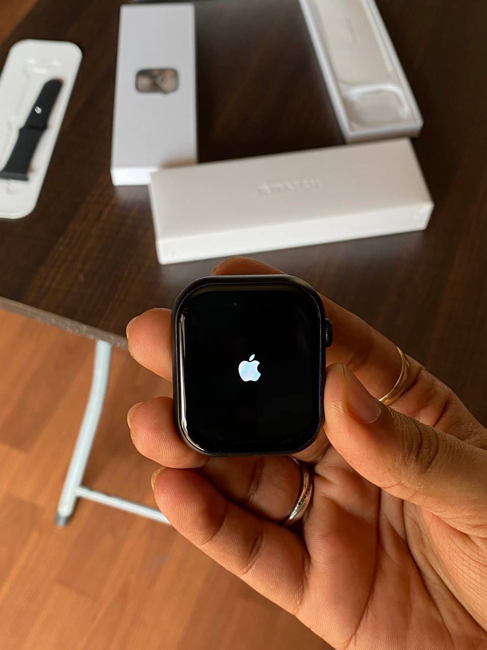Apple series 10 with logo