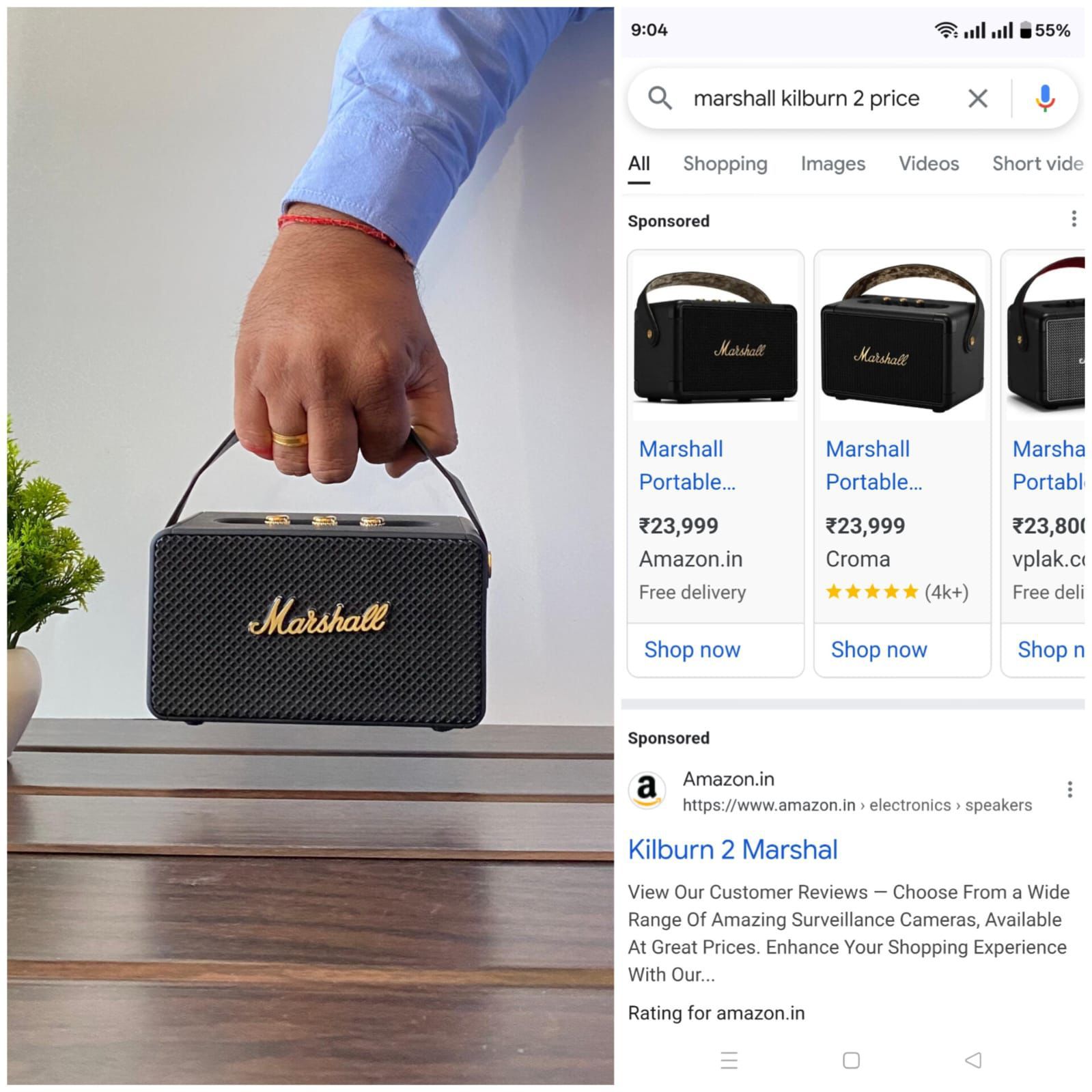 Marshall M10 Bluetooth Speaker - Image 5