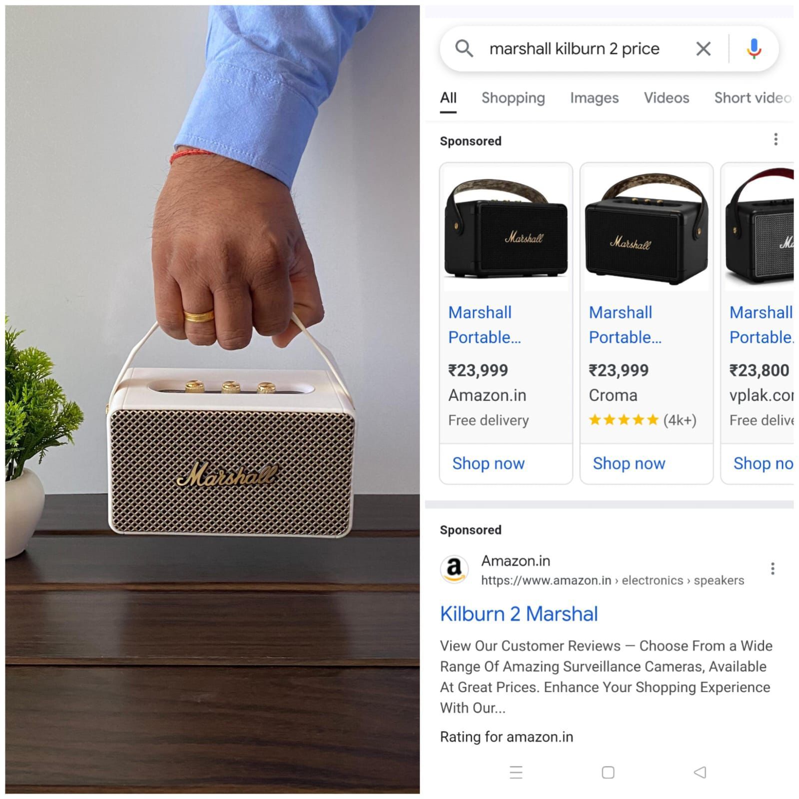 Marshall M10 Bluetooth Speaker - Image 4