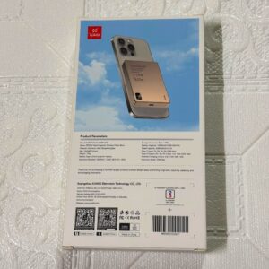 Metal 10000mAh Magsafe Powerbank Box Back side